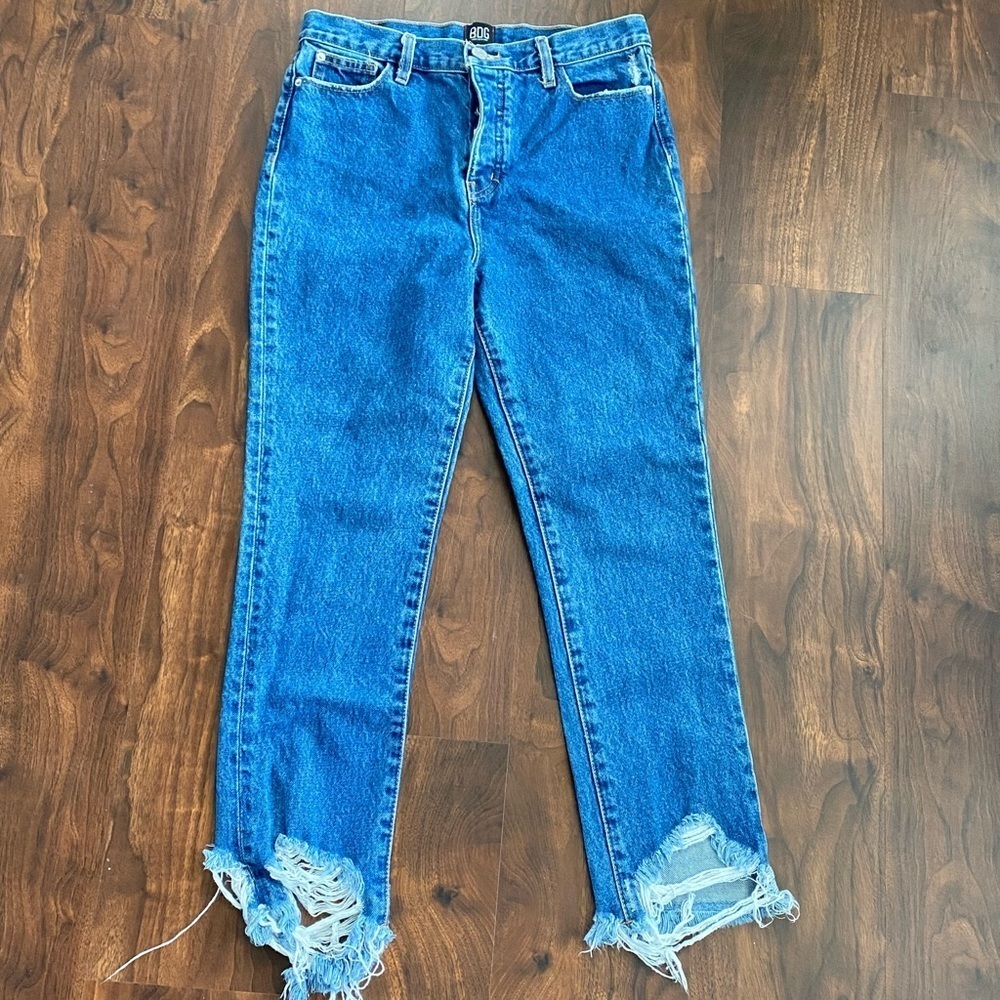BDG Straight Narrow High Rise Jeans Button Fly 27